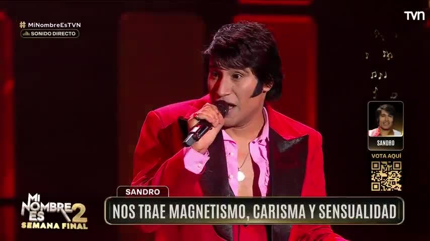 ¡Sandro nos trae magnetismo carisma y sensualidad!