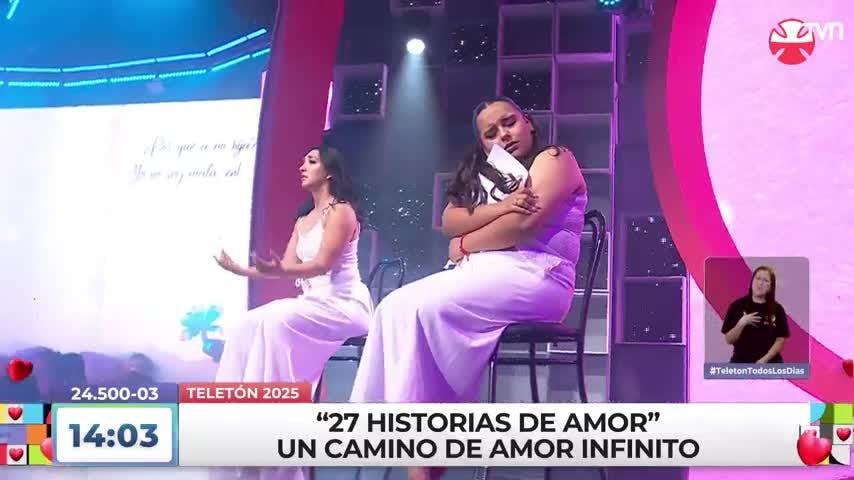 "27 historias de amor": la presentación de las cuidadoras de Teletón