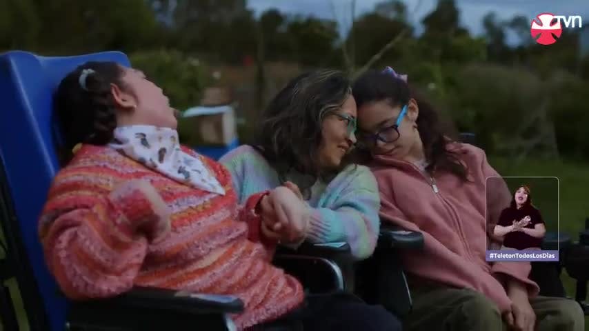 Valentina y Sofía: las hermanas de Calbuco que luchan en la Teletón