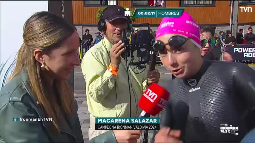 "La carrera que he estado pensando": Macarena Salazar compite por su segundo oro en el Ironman 70.3