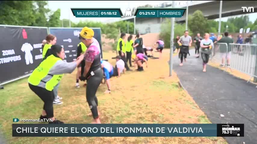 ¿Cuál es la labor de los voluntarios en el Ironman 70.3 de Valdivia? 