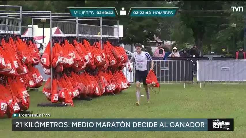 Con el uruguayo Federico Scarabino a la cabeza: comienza el último tramo del Ironman 70.3 de Valdivia