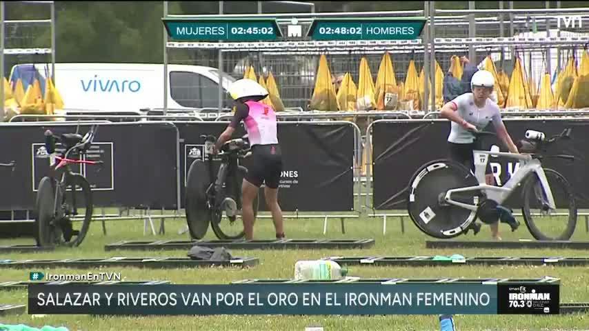 Bajo la lluvia valdiviana: Bárbara Riveros busca quedarse con el oro del Ironman 70.3