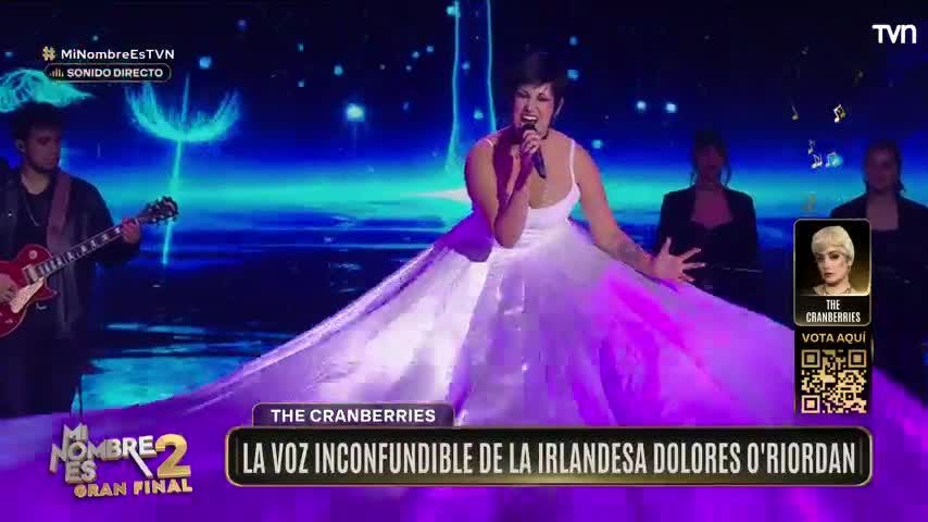 La voz inconfundible de Dolores O'Riordan llenó el escenario de Mi Nombre Es
