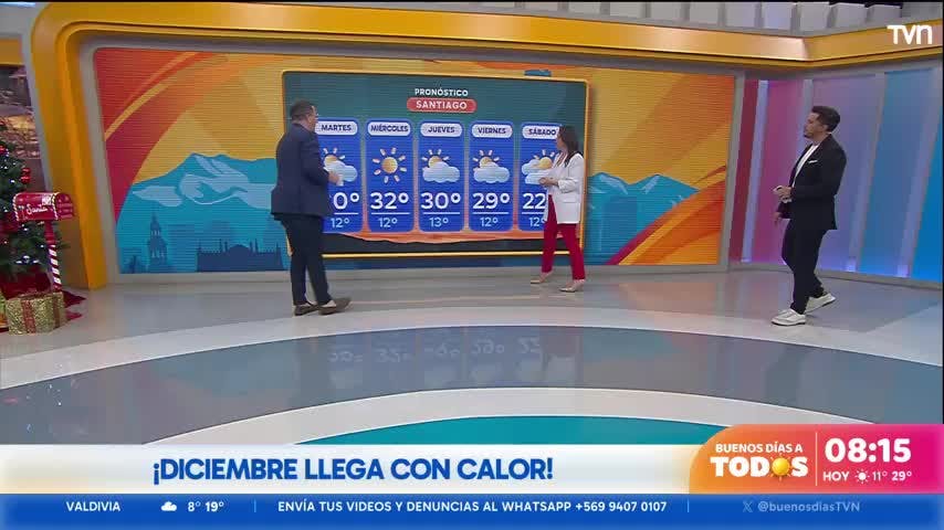 ¡Diciembre llega con calor!: revisamos las temperaturas para la primera semana del mes