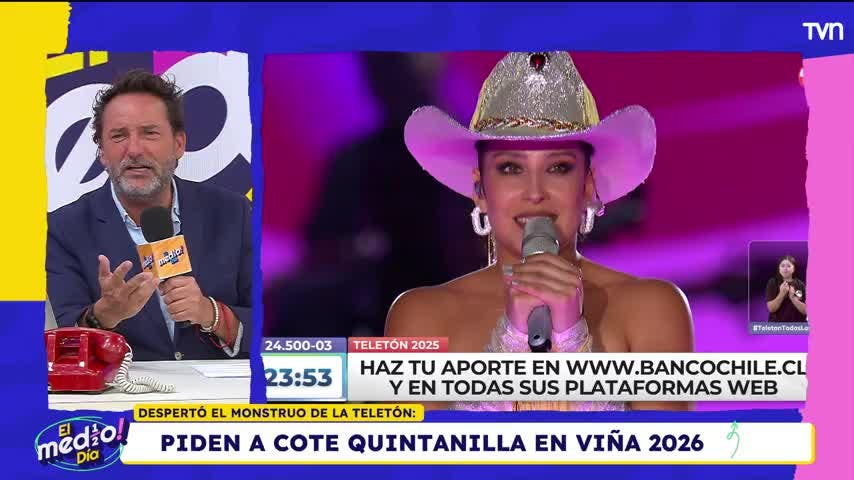 Tras su éxito en Teletón: ¿Por qué Cote Quintanilla no ha llegado al Festival de Viña?