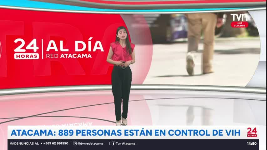 Atacama: 889 personas están en control por VIH