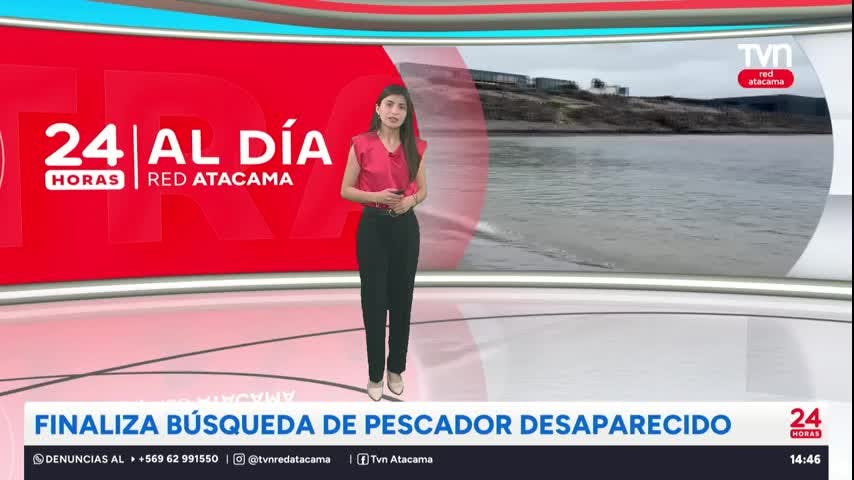 Caldera: Finaliza búsqueda de pescador desaparecido