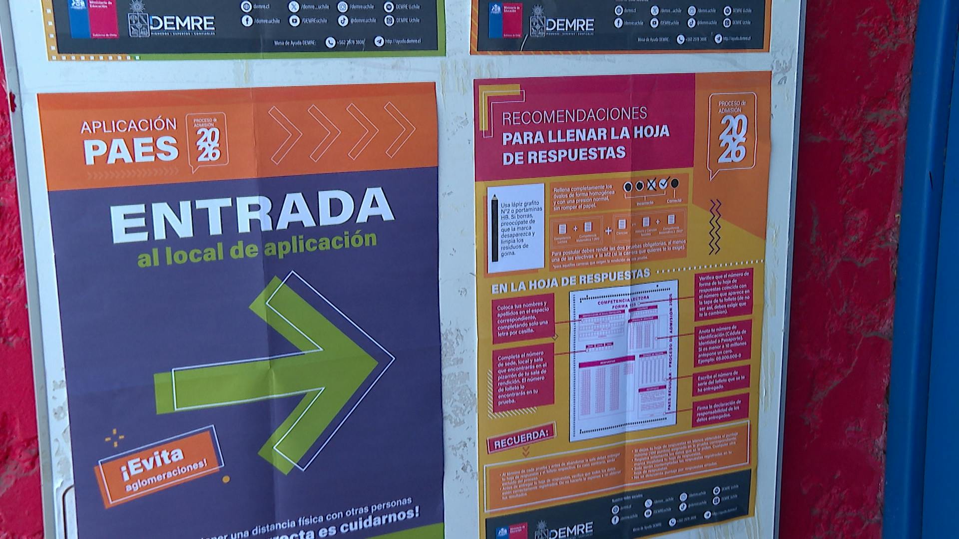 Comenzó rendición de la PAES