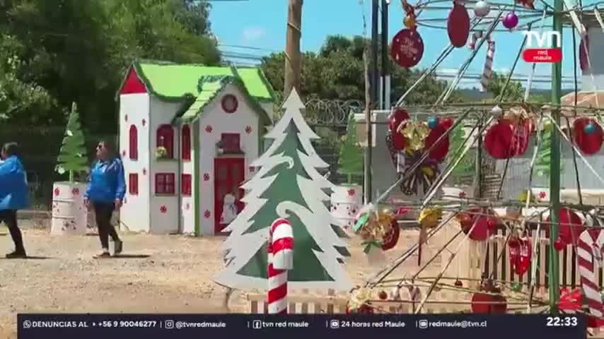 Tradicional pueblito navideño de Putú