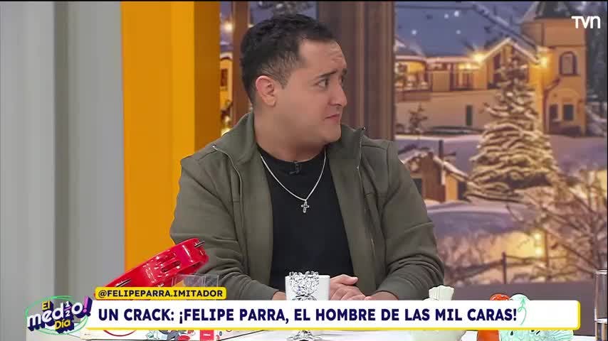 "Un dolor insoportable": Felipe Parra desclasifica anécdota con imitación de importante personaje