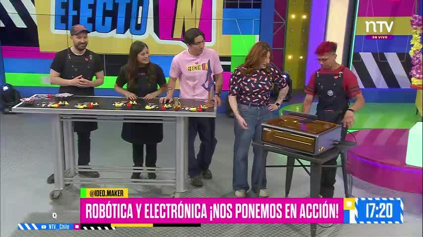 PINGÜINO ROBÓTICO Y CARRERA MAKER | IDEO MAKER EN EFECTO N