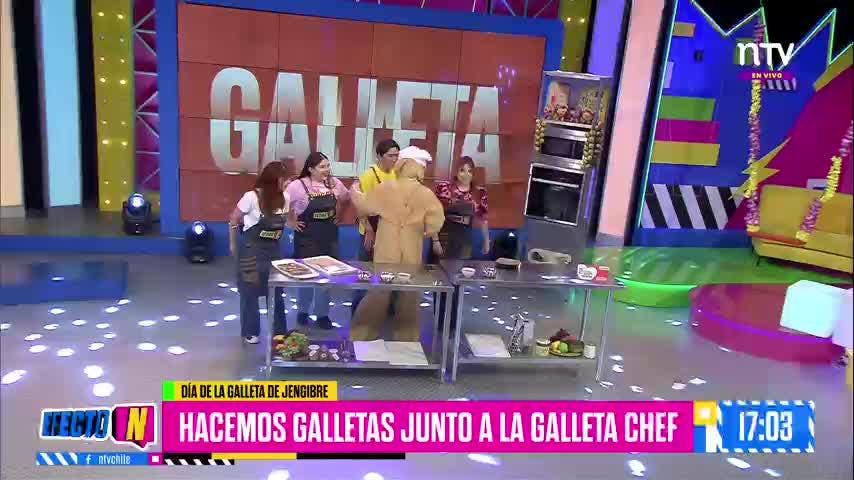 ¡DÍA DE LA TV Y DE LA GALLETA DE JENGIBRE! LA GALLETA SE ROBA EL PROGRAMA