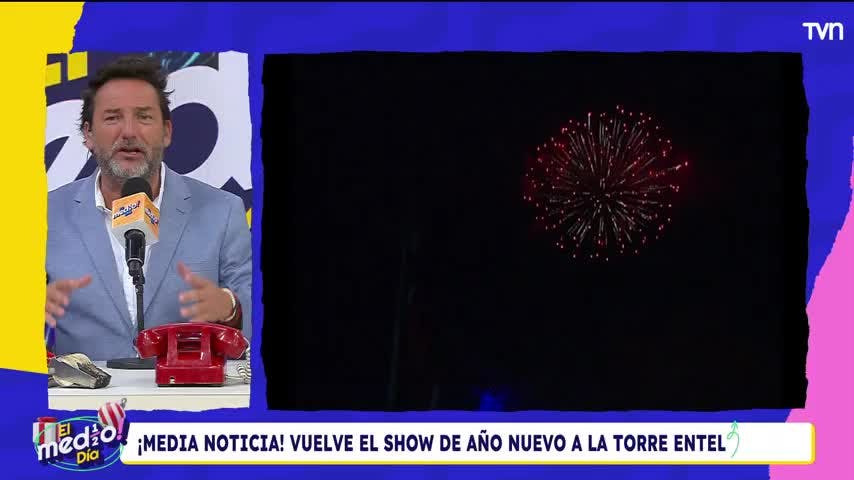¡La media noticia!: show de Año Nuevo regresa a la Torre Entel