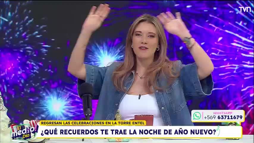 La "Pony Díaz" sometió a Daniel a un particular cuestionario en El Medio Día