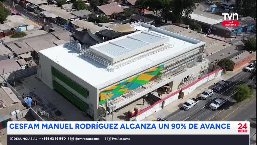 Cesfam Manuel Rodríguez se alista para su inauguración