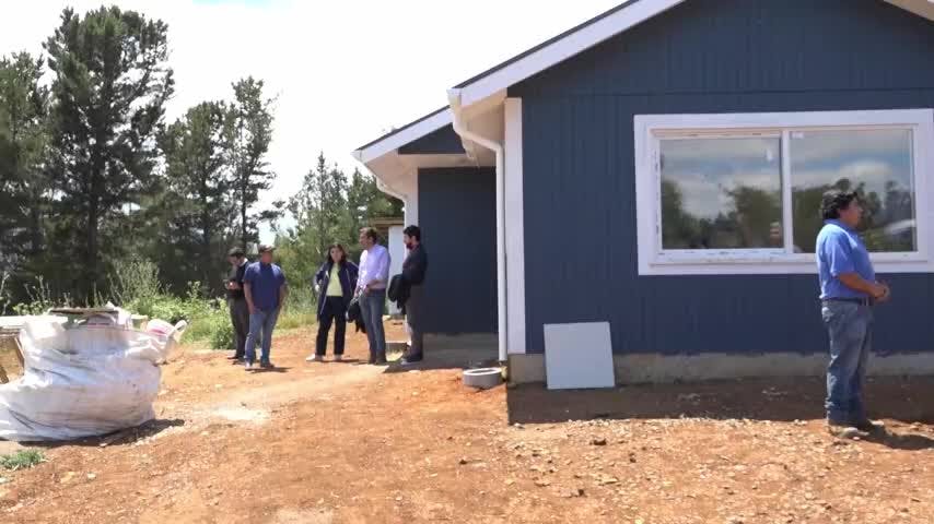 SERVIU construye viviendas industrializadas en Tirúa