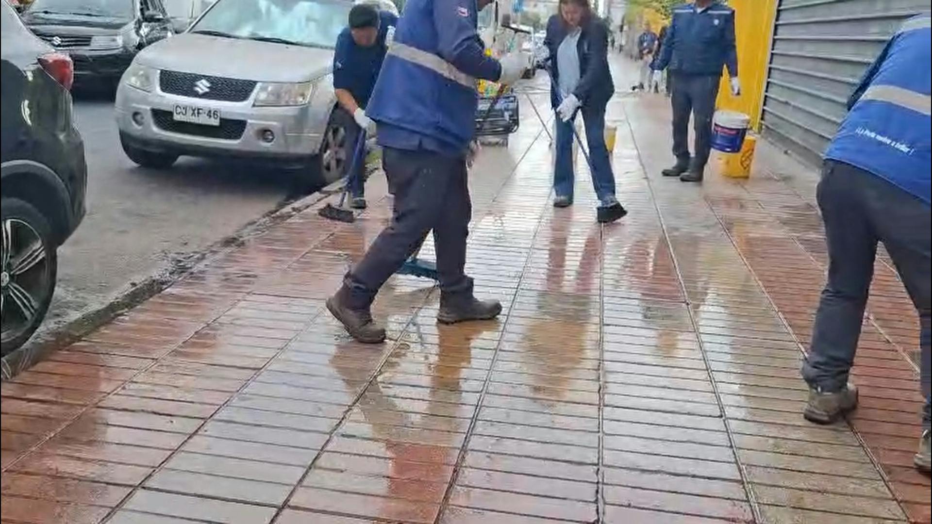 Autoridad sanitaria no quedó conforme con las labores de limpieza realizadas por la municipalidad en el casco central
