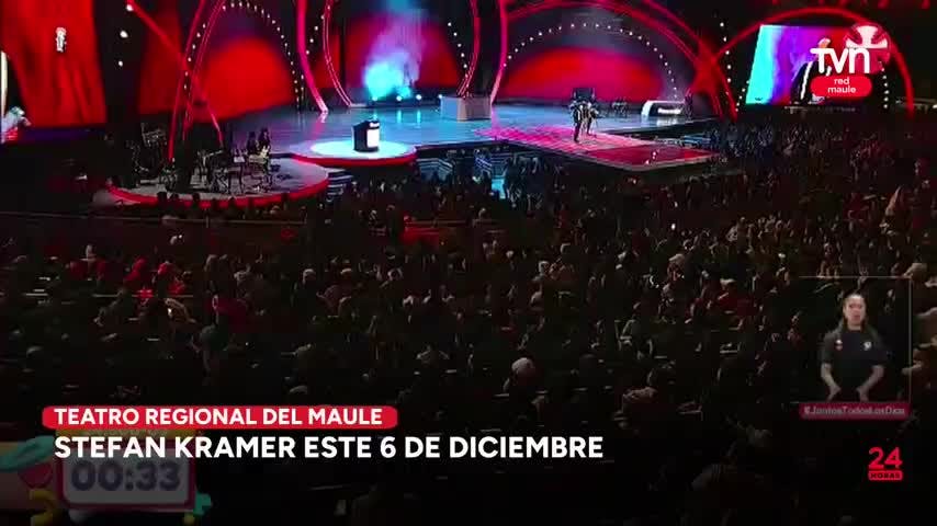 Stefan Kramer se presentará en TRM el 6 de diciembre