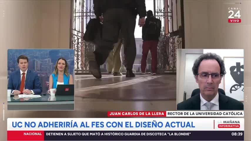 Rector de la PUC advierte amenaza a la autonomía con el FES: "Depende exageradamente del financiamiento estatal"
