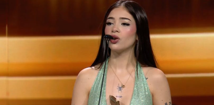 Katteyes y Kidd Voodoo reciben el premio a Mejor Canción del Año en los Copihue de Oro 2025