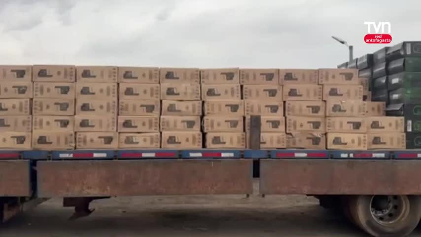 Detectan centro de acopio de cigarros de contrabando en Tocopilla