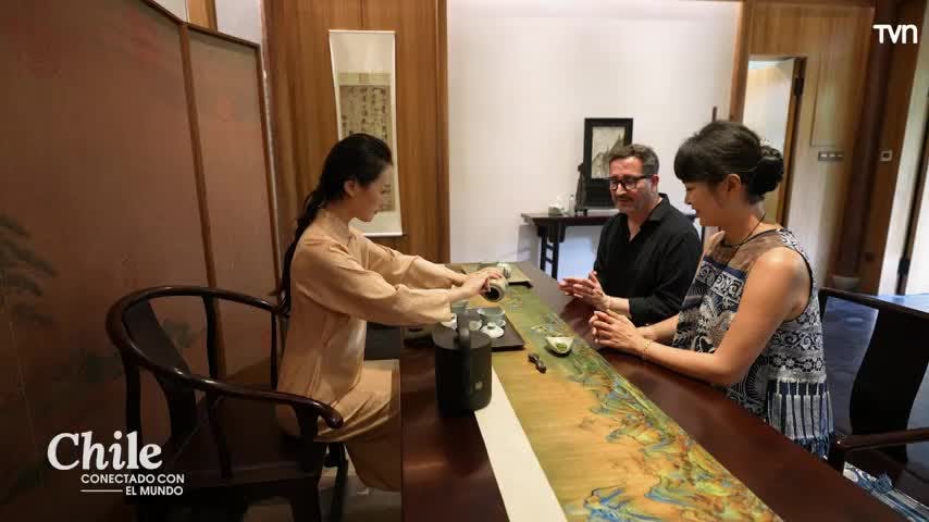 La tradicional y especial ceremonia del Té sorprende a Eduardo en China