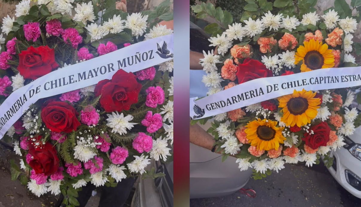 Gendarmería investiga posible amenaza: Dejan dos coronas de flores en ex Penitenciaria 