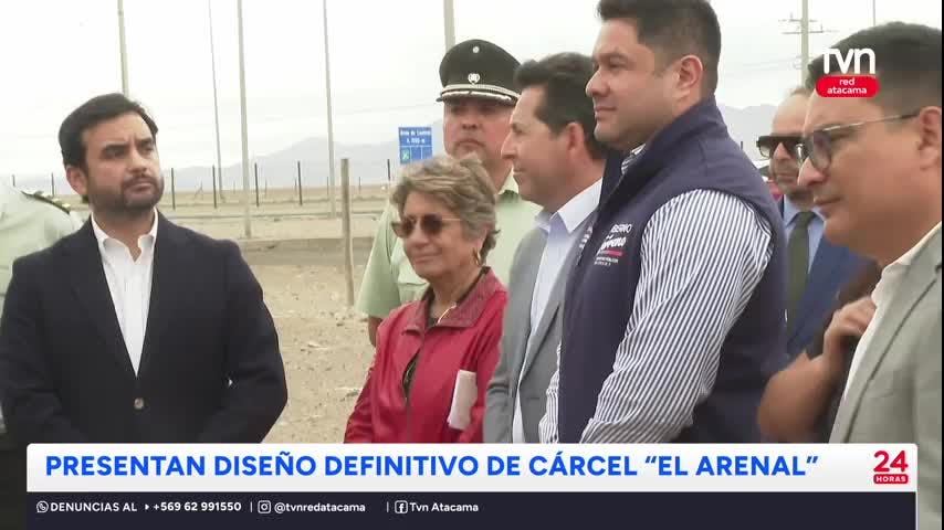 Presentan diseño definitivo de nueva cárcel de Copiapó