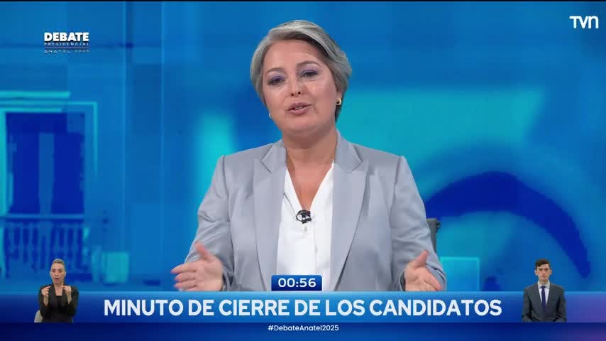 "Tenemos desafíos pendientes": el minuto de cierre de Jara tras último debate Anatel