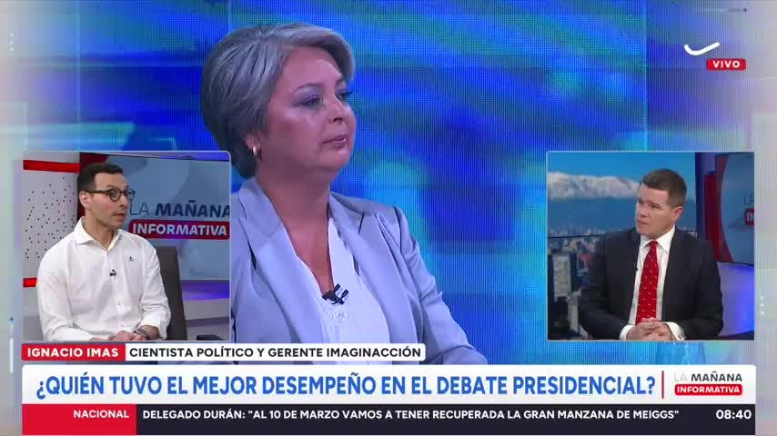 Ignacio Imas, cientista político: "El gran ganador del debate Anatel fue Parisi 2030"