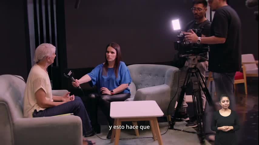 Extraordinarias en NTV: Verónica González, la periodista ciega que derriba prejuicios