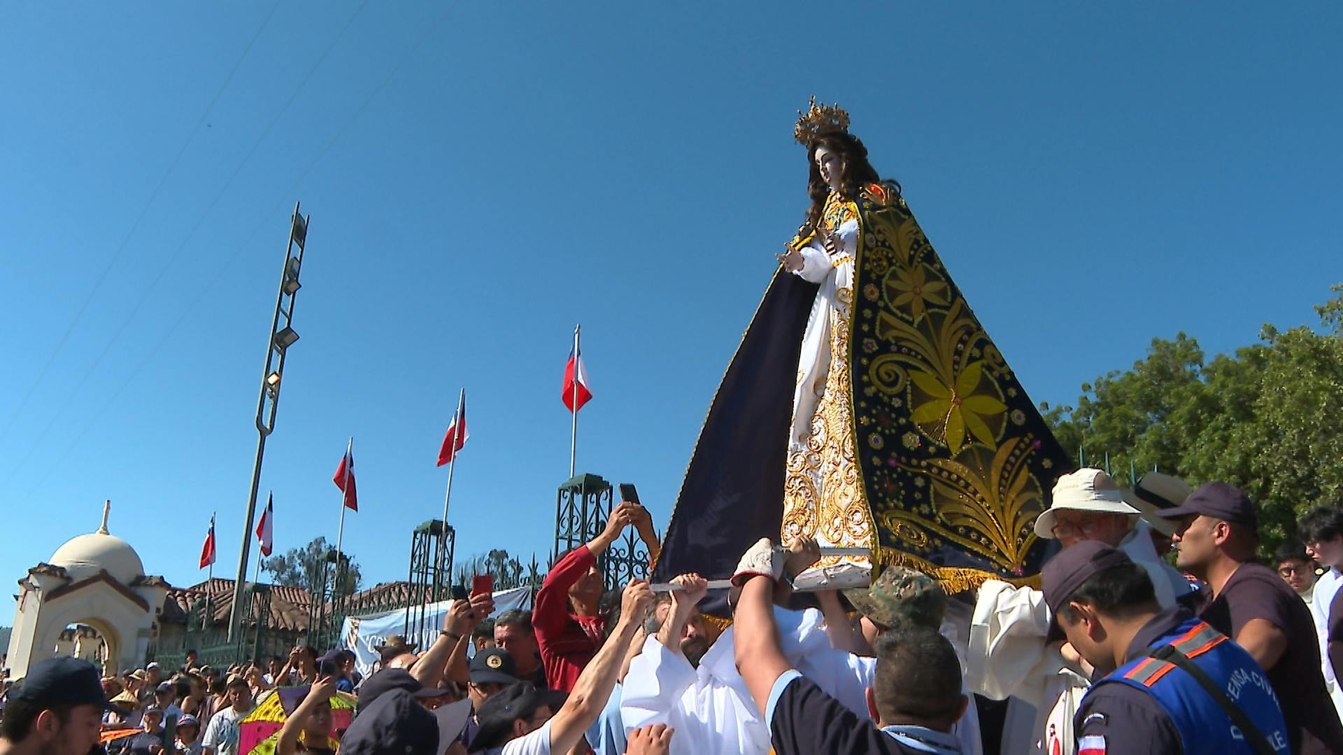 Más de un millón de peregrinos llegaron hasta el santuario de Lo Vásquez