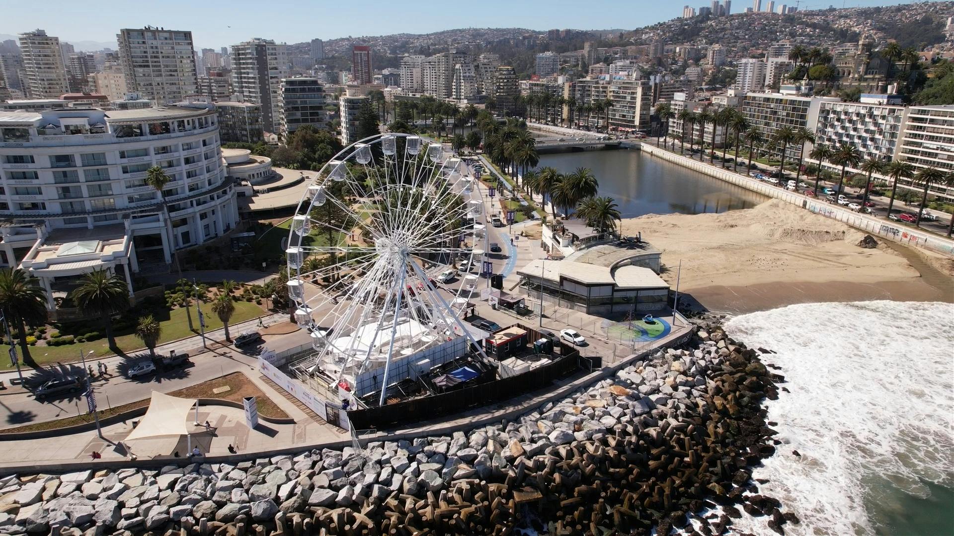 Gran rueda volvió a Viña del mar