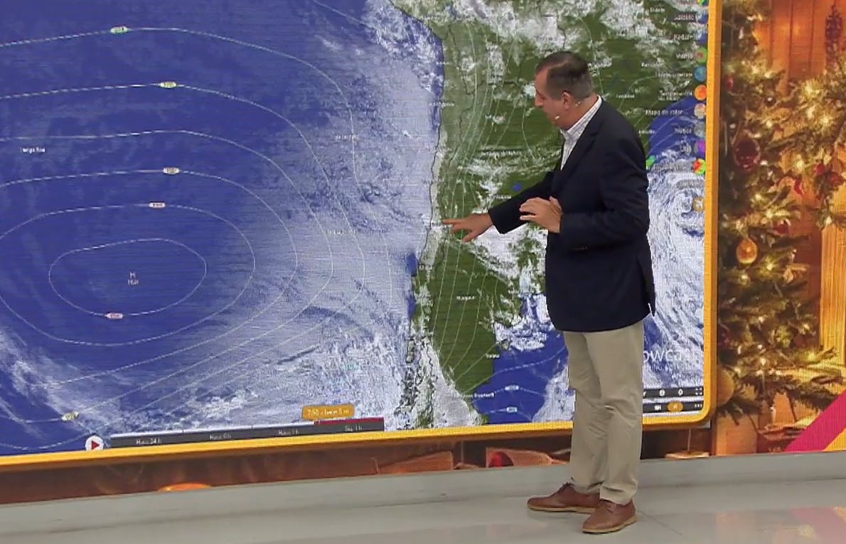 ¡A prepararse!: Lluvia y tormentas para este JUEVES en la zona central 