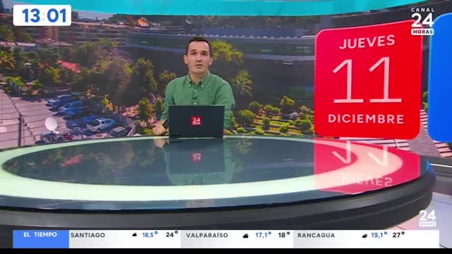 24 Horas al Día - Jueves 11 de diciembre 2025