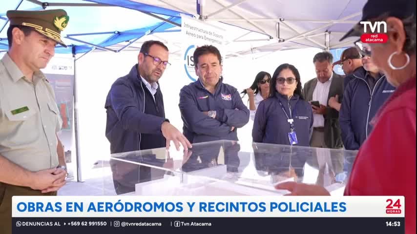 Nuevas obras en aeródromos y recintos policiales