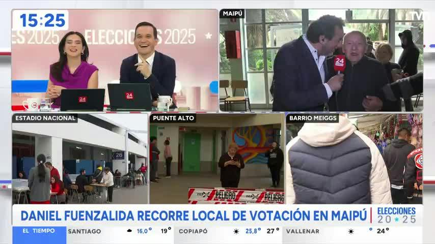 Votante confundió a Daniel Fuenzalida con Eduardo Fuentes