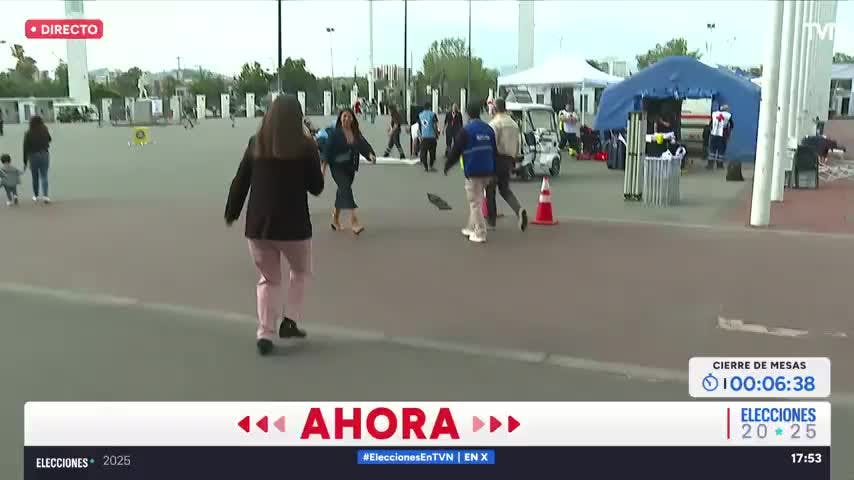 ¡Al filo!: electores atrasados llegaron corriendo a votar