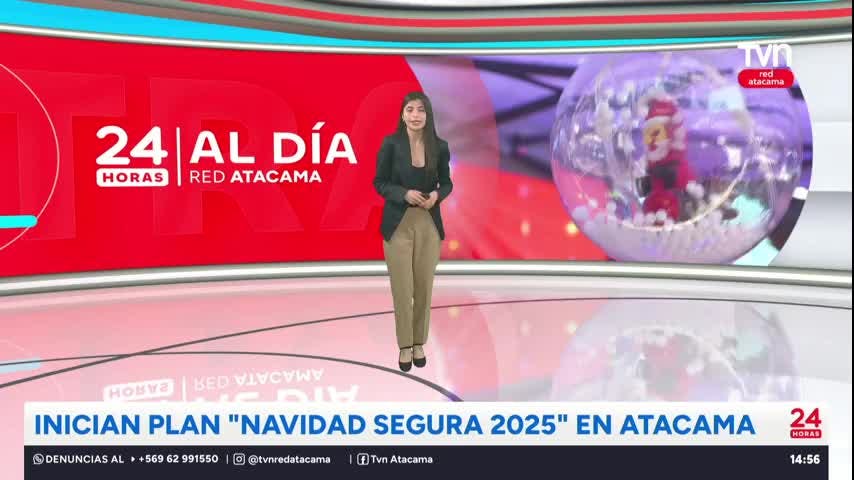Inician Plan Navidad Segura 2025 en Atacama