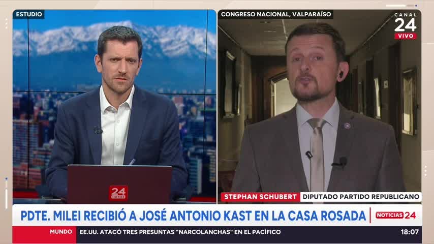 Diputado Schubert y dichos de Petro contra Kast: “Es una falta de respeto también al electorado chileno”
