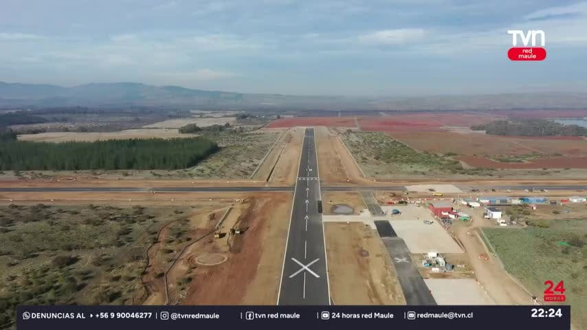 Aeropuerto de carga está mas cerca para el Maule