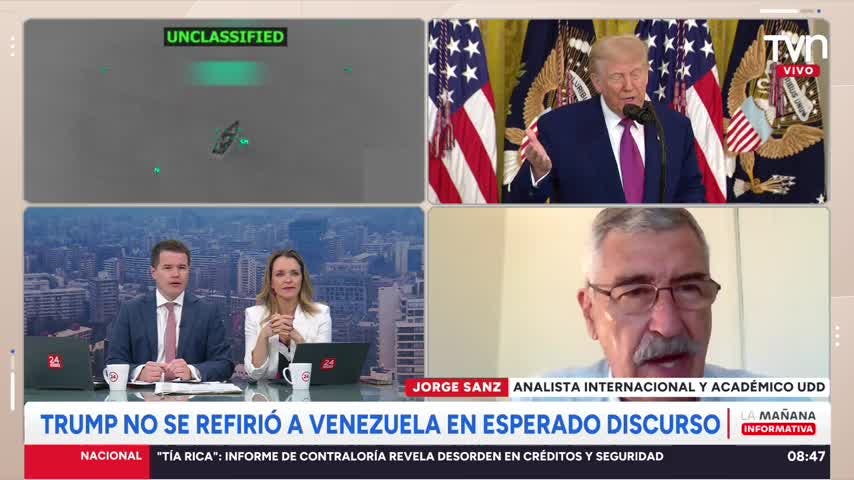 "Trump está buscando que Maduro le dé la razón para entrar al conflicto" con Venezuela