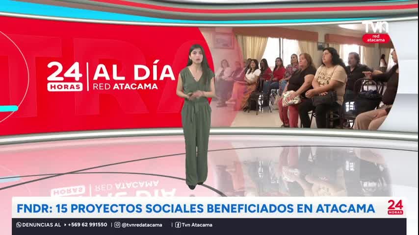 15 proyectos sociales beneficiados en Atacama
