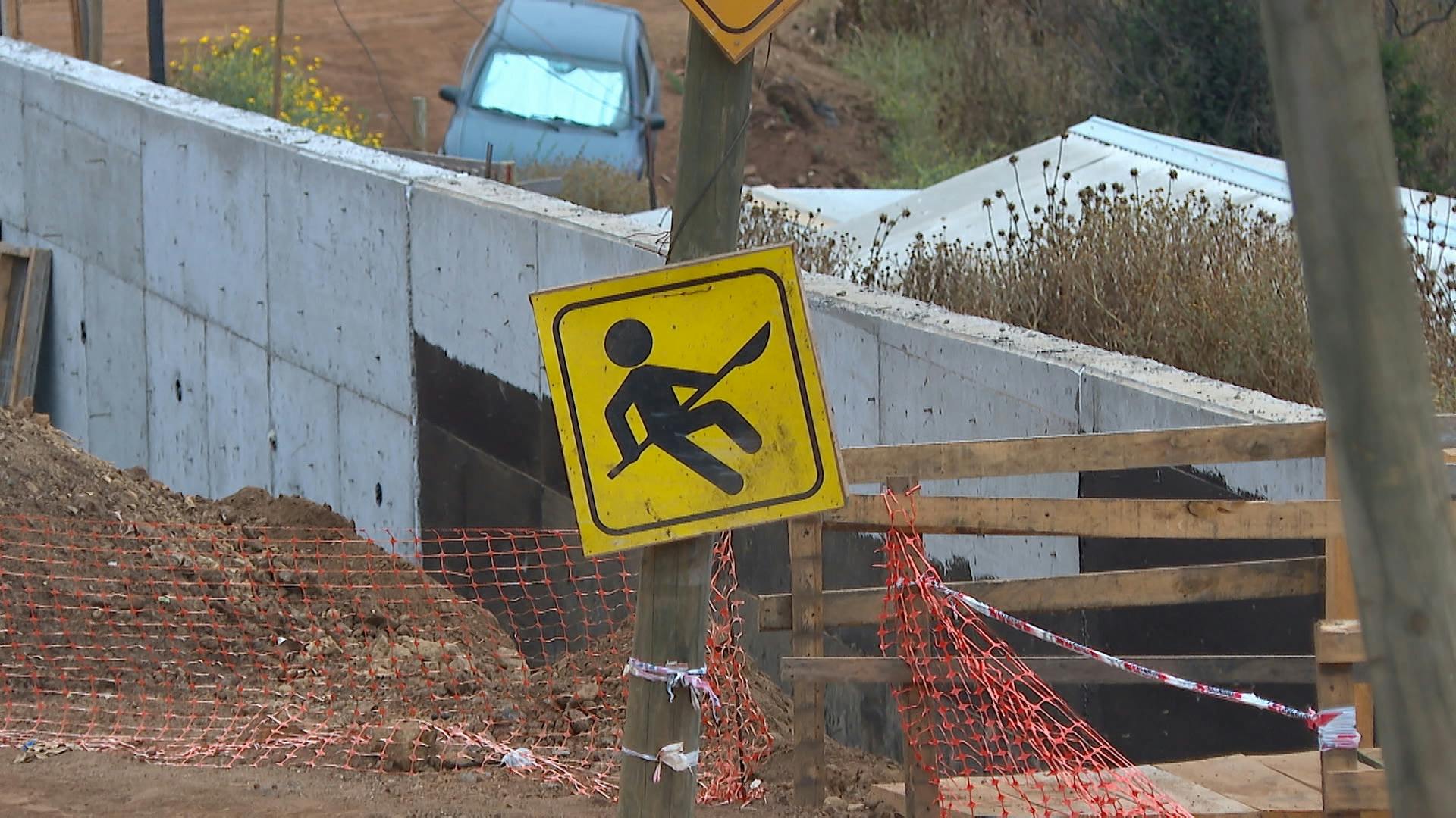 70% de Avance en Obras de Pavimentación en Campamento Manuel Bustos