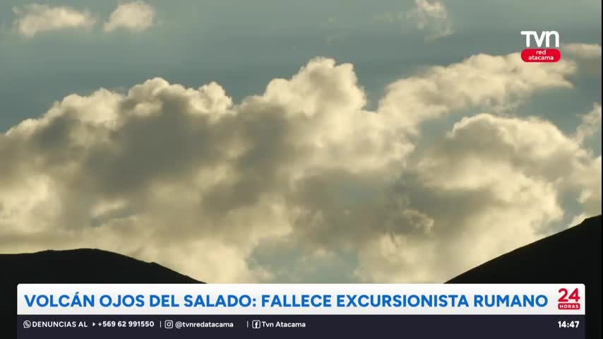Fallece excursionista rumano en Volcán Ojos del Salado