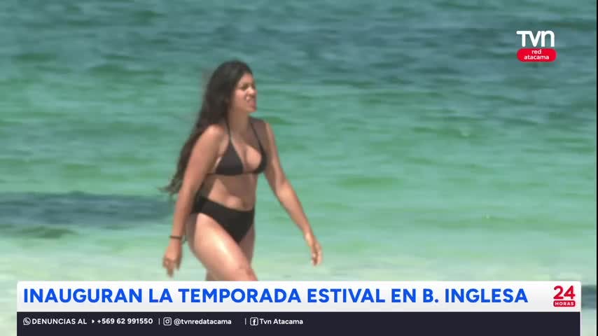 Inauguran la Temporada Estival en Bahía Inglesa