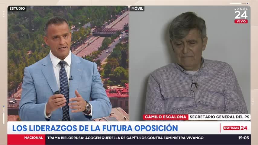 Camilo Escalona y futura oposición: “El que quiera trabajar solo se equivoca”