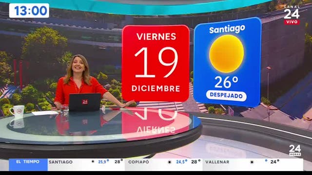 24 Horas al Día - Viernes 19 de diciembre 2025