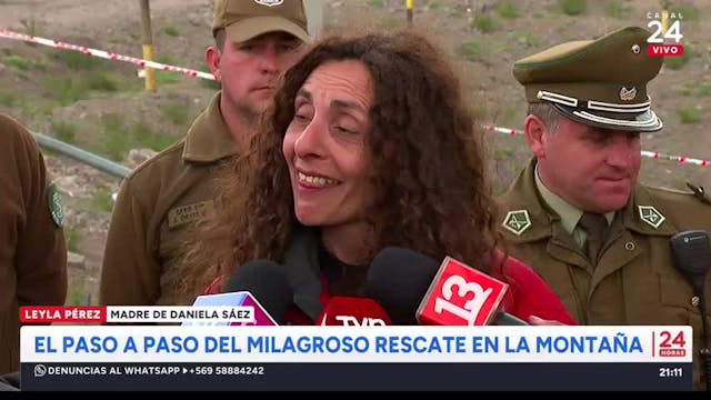El paso a paso del milagroso rescate de Daniela Sáez